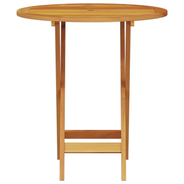 vidaXL Sæt af 2 Naturligt træ Massivt akacietræ 51 cm x 66 cm x 95 cm