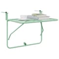 Miniatyrbillede 3 af 11: vidaXL Altanbord Mintgrøn Metal Medium Mesh Detaljer Terrassebord