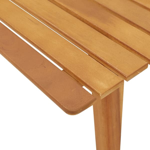 vidaXL Hage Stoler med Bord 3 deler Solid Akasietre