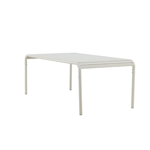 Borneo havebord beige.