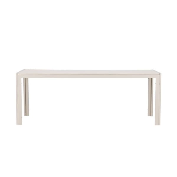 Break havebord beige.