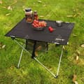 Miniatyrbild 3 av 4: TD® Fällbord utomhuscamping bärbar förvaring ultralätt aluminiumlegering stort picknick grill fritidsbord