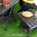 Miniatyrbild 2 av 4: TD® Utomhusfällbart bord Förvaringskorg Picknickbord Bärbar hängpåse Osynlig ficka Vattentät förvaringsväska