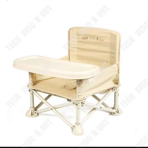 TD® Baby Matstol Bekväm hopfällbar Baby Inlärningsstol Babysits Picknickstol