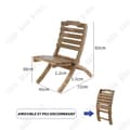 Miniatyrbild 4 av 4: TD Bistro Set 2x Trädgårdsbord och 1x Portabelt plastsidobord för uteplats, camping, picknick och strand
