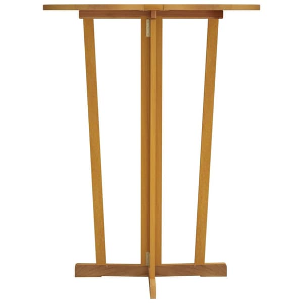 Hopfällbart barbord 90x65x105 cm massiv teak
