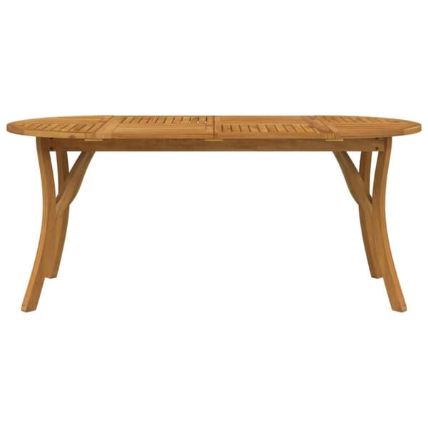 Trädgårdsbord 200x90x75 cm massivt akaciaträ