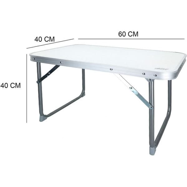 Fällbord - Aktive - Camping - 60x40x40 cm - Aluminium - 4 personer