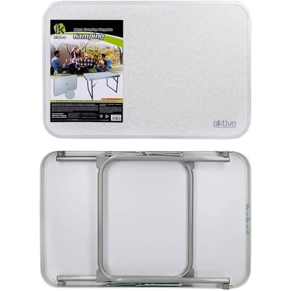 Fällbord - Aktive - Camping - 60x40x40 cm - Aluminium - 4 personer