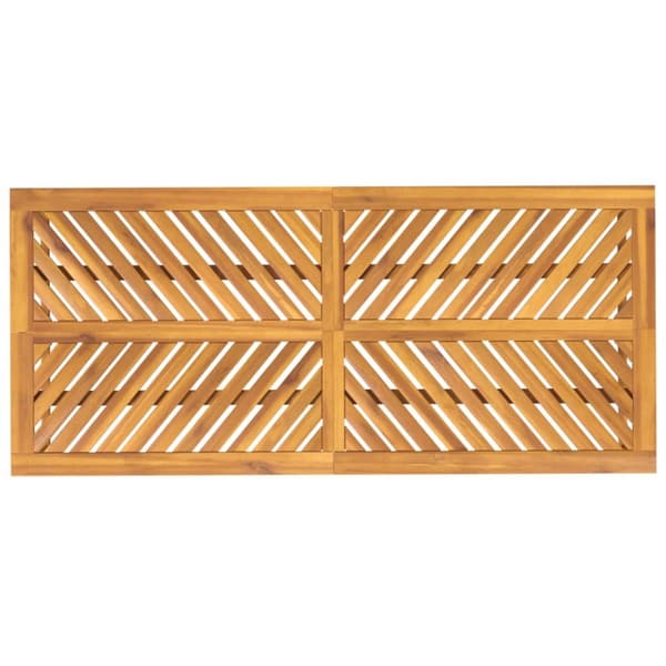Trädgårdsbord 200x90x74 cm massivt akaciaträ
