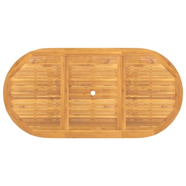 Utdragbart trädgårdsbord 110-160x80x75 cm massiv teak
