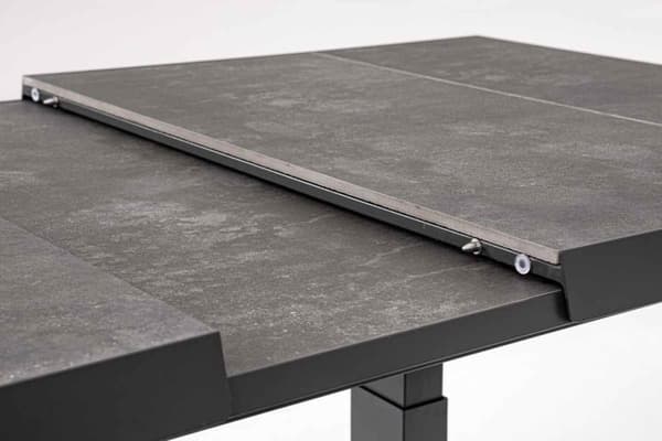 BOLZANO Utdragbart bord Rimini 143/183x88 anti-racite