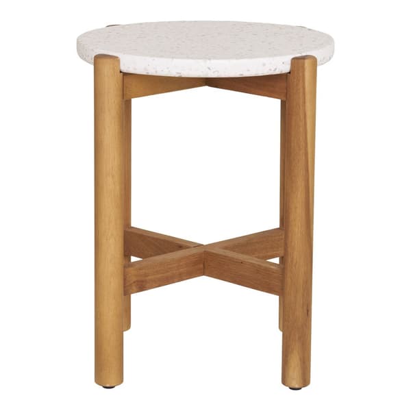 Sidebord, Terracina, 37x46 cm, Naturfarvet