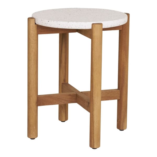 Sidebord, Terracina, 37x46 cm, Naturfarvet