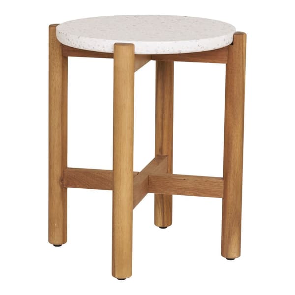 Sidebord, Terracina, 37x46 cm, Naturfarvet