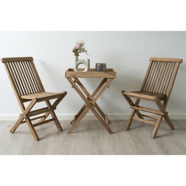 Sidebord, Ronda Bakke, 29x39x49.5 cm, Teak