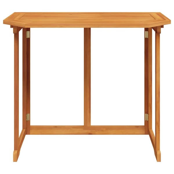 Cafébord 90x50x75 cm massivt akaciaträ