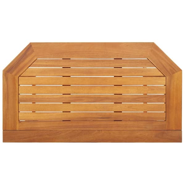 Cafébord 90x50x75 cm massivt akaciaträ