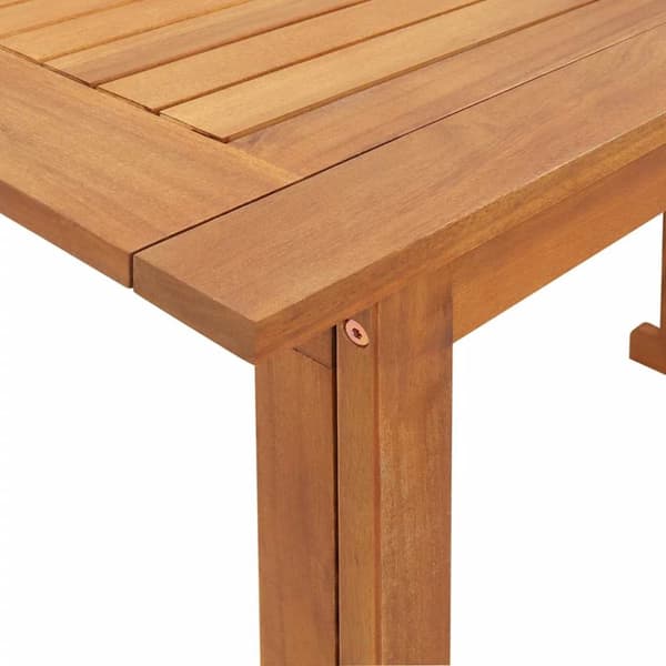Cafébord 90x50x75 cm massivt akaciaträ