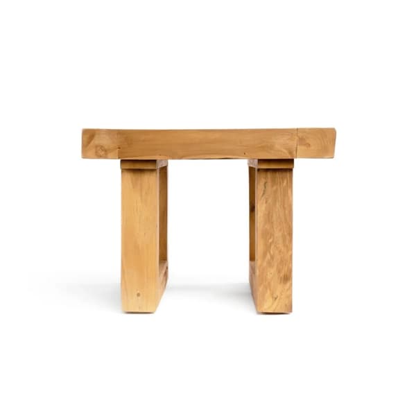Det Genbrugte Teak Sidebord - Natur