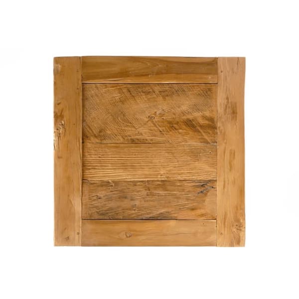 Det Genbrugte Teak Sidebord - Natur