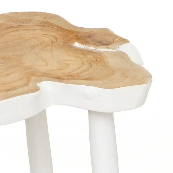 Den organiske sidebord - Naturlig Hvid