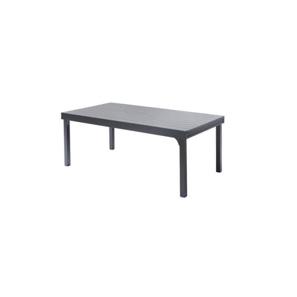 Trädgårdsmöbelset Modulo T 8/12 + F 12 Alu Grå Wilsa Garden