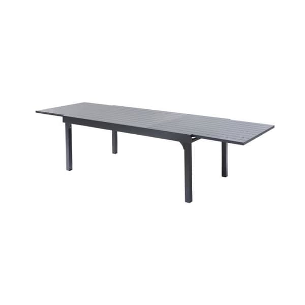 Trädgårdsmöbelset Modulo T 8/12 + F 12 Alu Grå Wilsa Garden