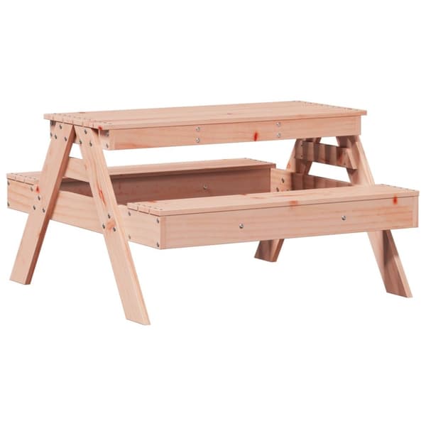 Picknickbord för barn 88x97x52 cm massivt douglasträ