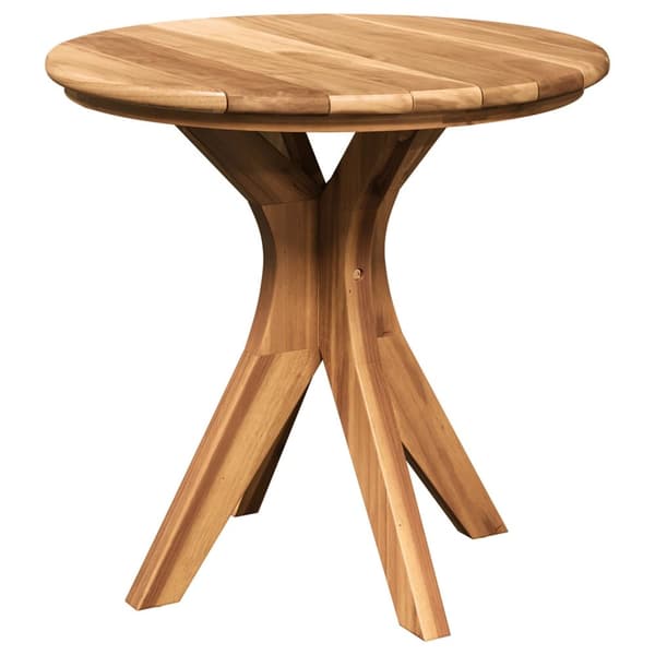 Trädgård Kaffebord Ø55x51 cm Massivt trä Teak