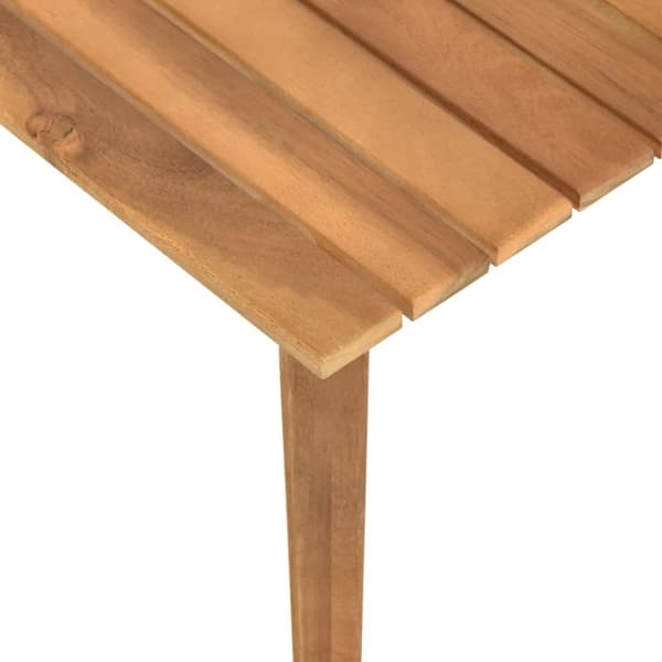 Trädgårdsbord 60x60x36 cm massivt akaciaträ