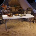 Miniatyrbild 8 av 11: Rootz Folding Camping Table - Foldbar Picnic Table - Portable Outdoors Table - Hållbar design - 180 cm x 74 cm x 74 cm