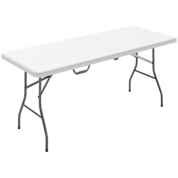 Rootz Folding Camping Table - Foldbar Picnic Table - Portable Outdoors Table - Hållbar design - 180 cm x 74 cm x 74 cm