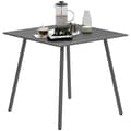 Miniatyrbillede 10 af 10: Rootz Garden Bord - Udendørs spisebord - Patio Bord - Rust Resistent - Let at rengøre - 80 cm x 80 cm x 74 cm