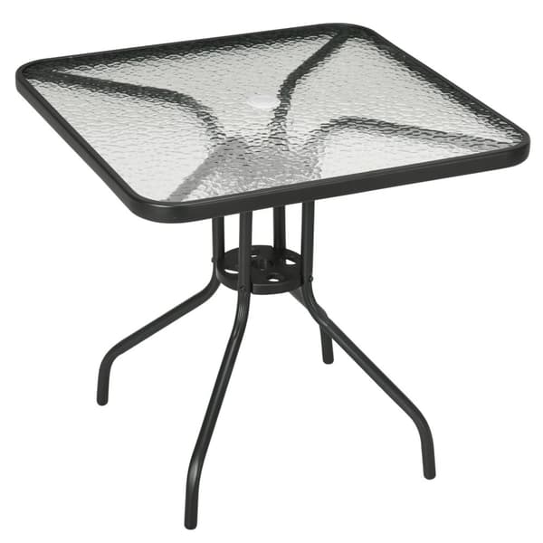 Rootz Garden Table - Uteplatsen - utomhus matbord - väderbeständig & robust stabilitet - 76x76x72 cm