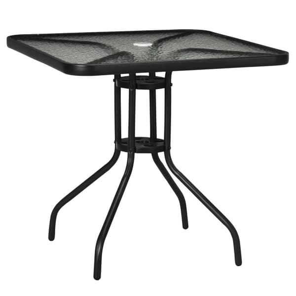 Rootz Garden Table - Uteplatsen - utomhus matbord - väderbeständig & robust stabilitet - 76x76x72 cm