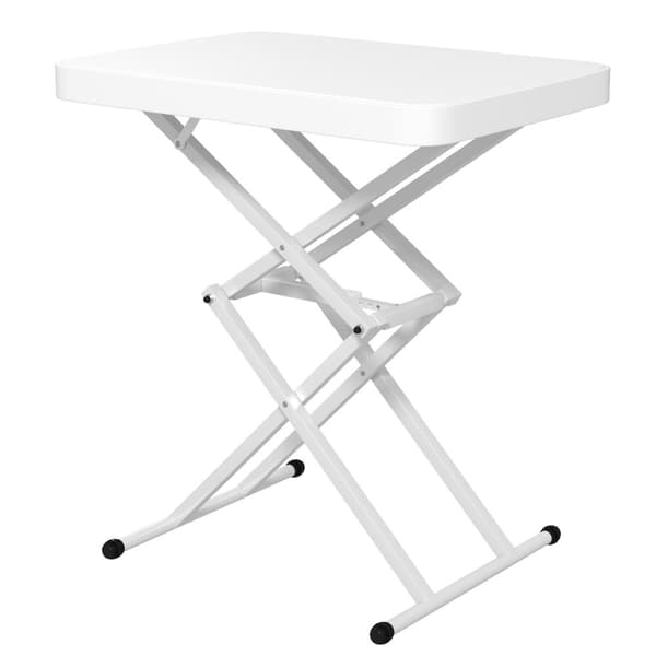 Rootz Garden Bord - Bærbart bord - Bistrotisk - Rumbesparende, sammenfoldelige, 5 højdesmuligheder - 65x45x70cm