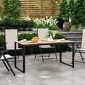 Miniatyrbillede 8 af 10: Rootz Garden Bord til 6 - Buffetbord - Udendørs spisebord - Vejrbestandig - 160x80x75cm