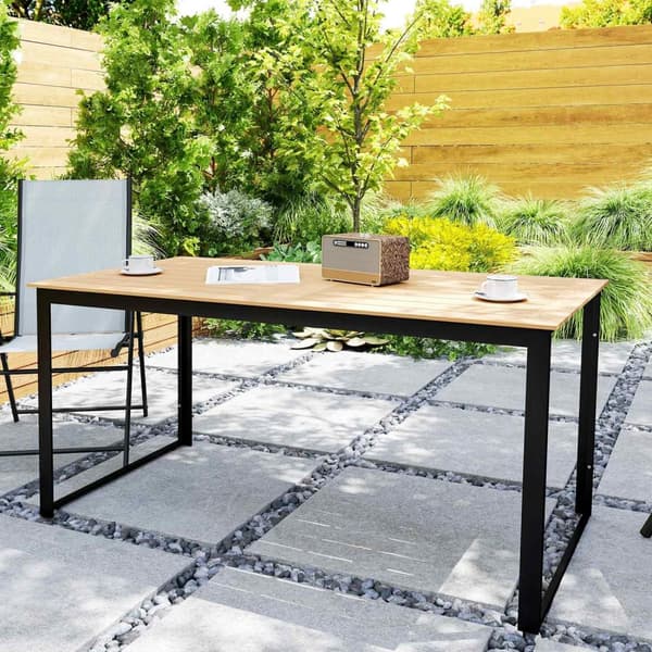 Rootz Garden Bord til 6 - Buffetbord - Udendørs spisebord - Vejrbestandig - 160x80x75cm