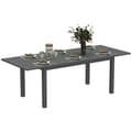 Miniatyrbillede 10 af 10: Rootz Garden Bord - Udendørs bord - Udvideligt bord - Vejrbestandig design - 160/220L x 90W x 73H cm