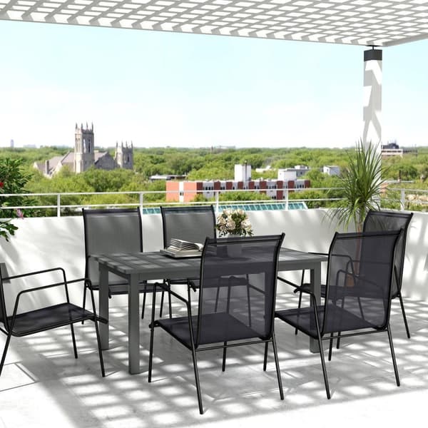 Rootz Garden Bord - Udendørs bord - Udvideligt bord - Vejrbestandig design - 160/220L x 90W x 73H cm