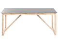 Miniatyrbilde 5 av 8: Utendørs spisebord Grå Lyst tre Betong Akasietre 180 x 90 cm 6 personer Hagebord Utemøbler