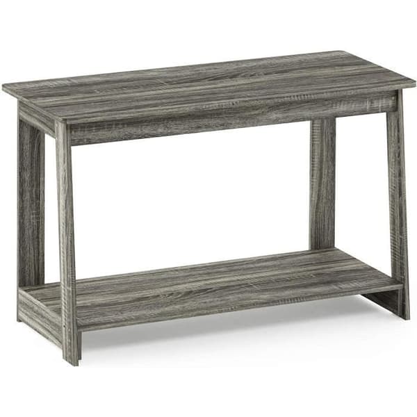 Furinno Beginning TV Entertainment Center, Trä, One Size, French Oak Grey - 18041