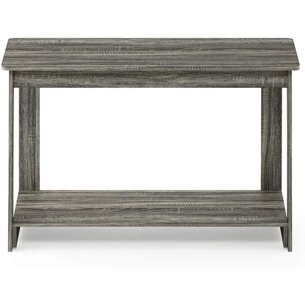 Furinno Beginning TV Entertainment Center, Trä, One Size, French Oak Grey - 18041