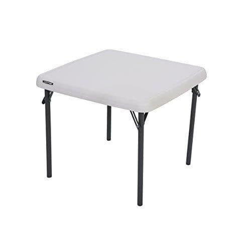 Lifetime fyrkantigt hopfällbart barnbord Beige 61,5 x 61,2 x 53,5 cm - 80425