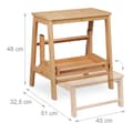 Miniatyrbild 4 av 4: Campingbord med stolar - picknickbord med stolar Relaxdays - 10046351