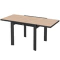 Miniatyrbillede 1 af 9: Havebord, 80/160x80x75 cm, Naturtræ