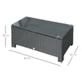 Miniatyrbillede 3 af 9: Havebord, 85x50x39 cm, Sort