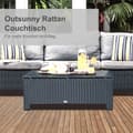 Miniatyrbillede 6 af 9: Havebord, 85x50x39 cm, Sort