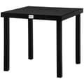 Miniatyrbillede 9 af 9: Spisebord, 80x80x74 cm, Sort
